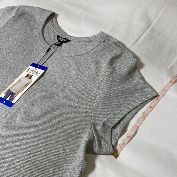 NWT Buffalo David Bitton Ribbed T-Shirt - Picture 12 of 14